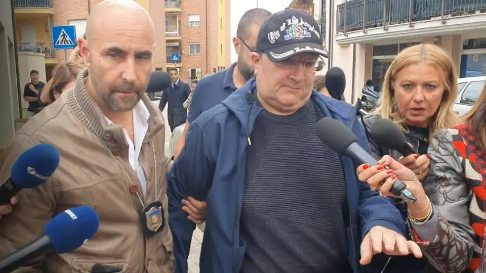 Giuliano Saponi al suo ritorno a casa
