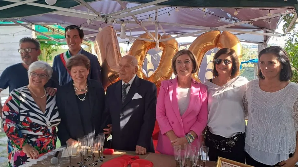 Aldo Fanchi festeggia i 100 anni

