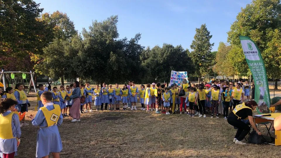 la giornata con Legambiente
