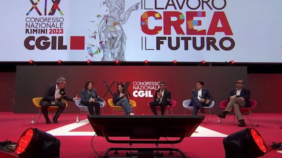 il confronto tra leader al convegno Cgil

