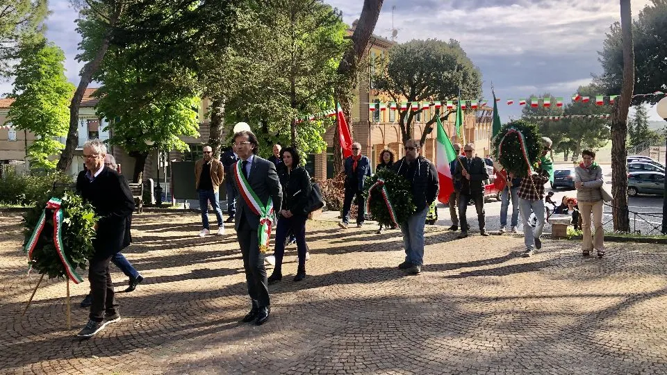 le celebrazioni del 25 aprile a Coriano