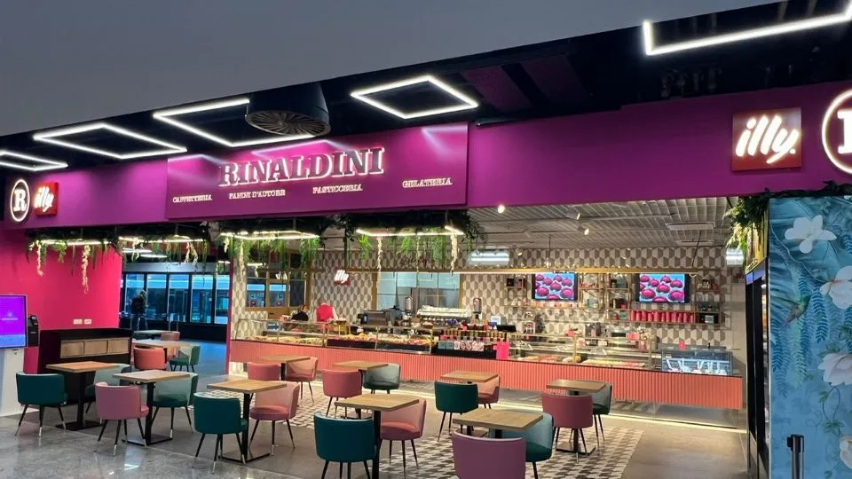 lo store di Roma Fiumicino