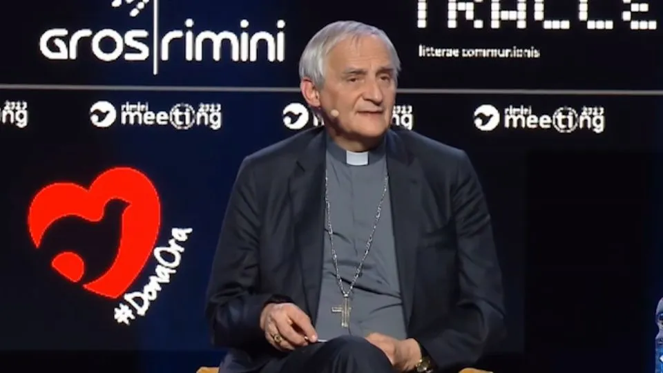 il cardinal Zuppi al Meeting
