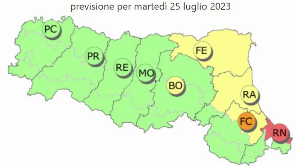 dal sito Arpae