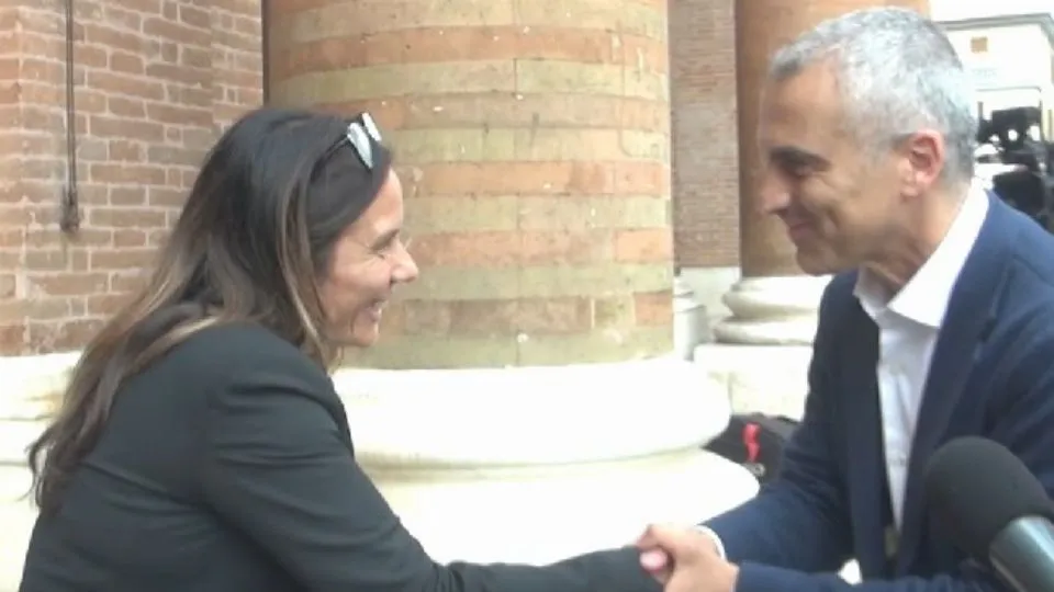 il ministro Locatelli e il sindaco Sadegholvaad