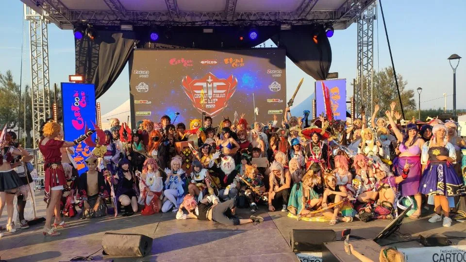 foto di gruppo alla Convention