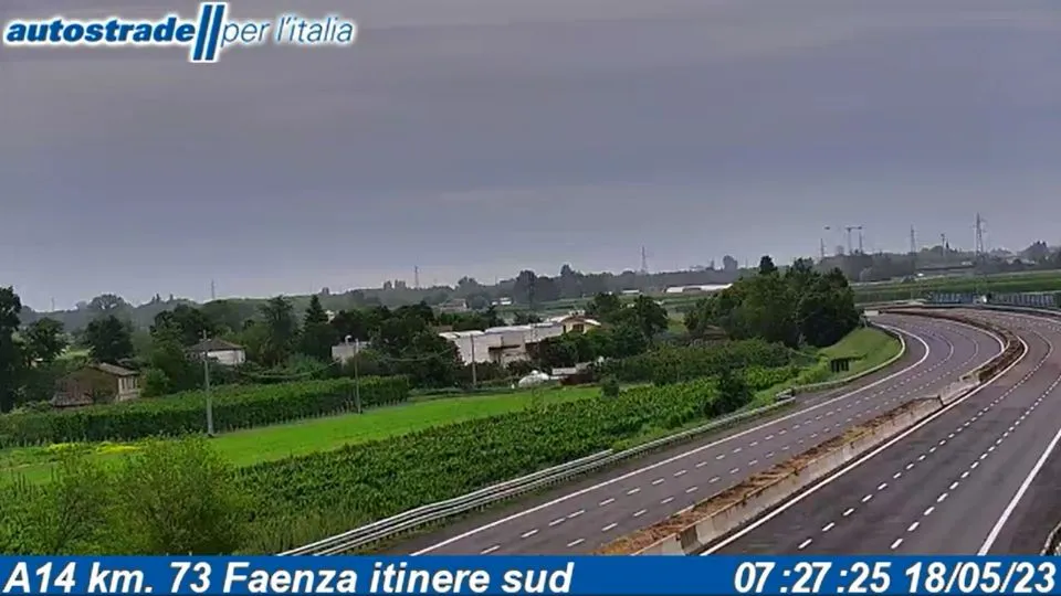 l’A14 a Faenza