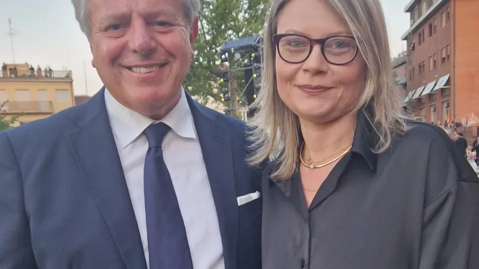 Gianni Indino e Ivana Jelinic, ceo ENIT