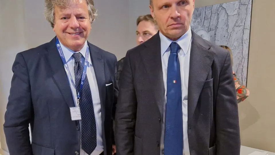 Indino col ministro Lollobrigida