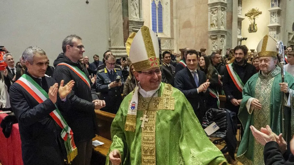 Rimini; 22/01/2022: Comune RN, Ufficio Stampa, insediamento nuovo vescovo Mons.Nicolò Anselmi
©Riccardo Gallini /GRPhoto
