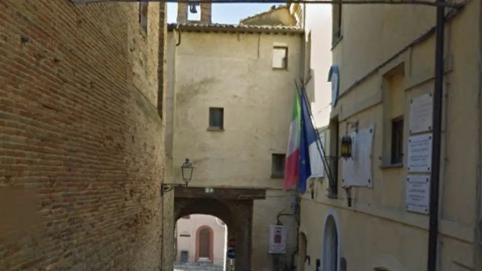 il Municipio di Montefiore Conca