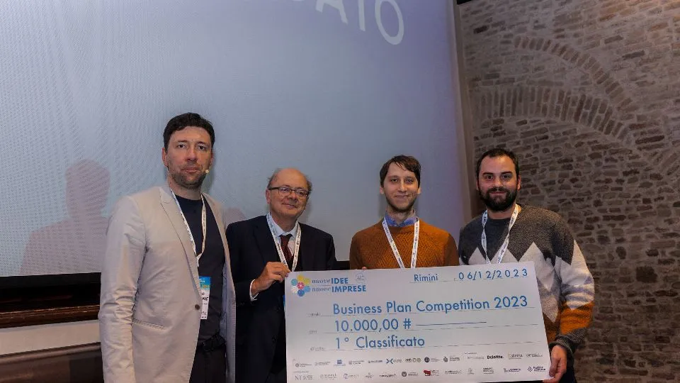 XXII ^ Edizione di Nuove Idee e Nuove Imprese – Rimini 06 Dicembre 2023 – si è tenuta la premiazione delle tre migliori start up (Ph © Giorgio Salvatori) e di altri ricono0scimenti. Organizzazione Fattor Comune.
