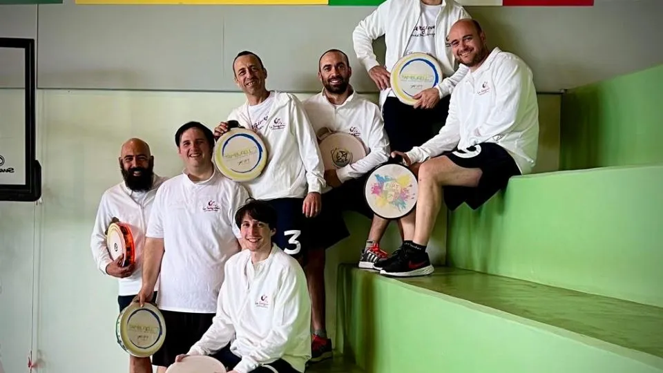 La squadra di Tamburello di Santarcangelo