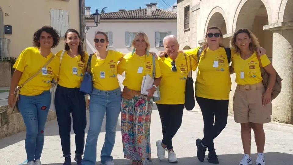 Scuderia HF femminile a San Marino: Corvaglia, Bertozzi, Bonacini, Galli, Strocchi, Gibellini e Guiducci