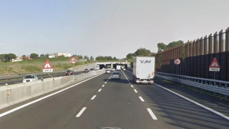 l’A14 a Rimini