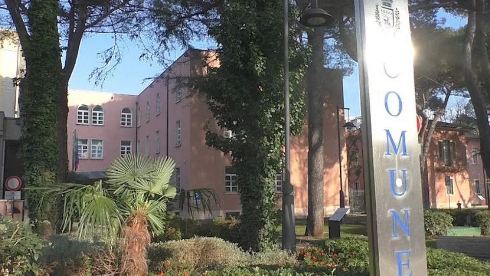 il municipio di Riccione
