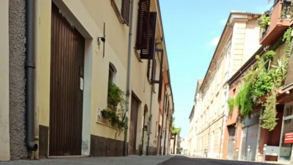 Rimini centro deserta