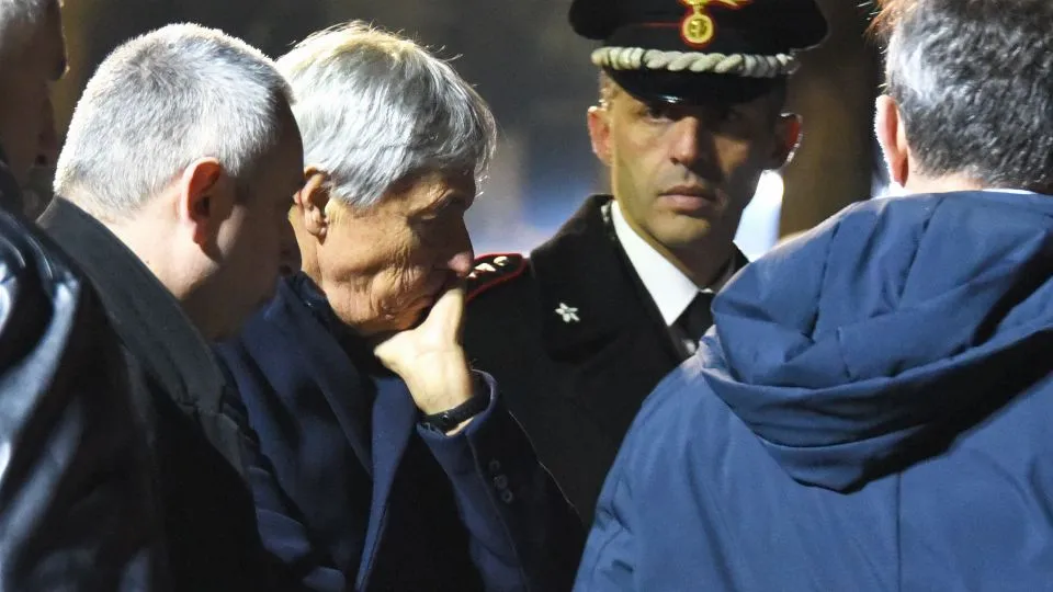 il pm Paolo Gengarelli a fianco del comandante provinciale Mario La Mura