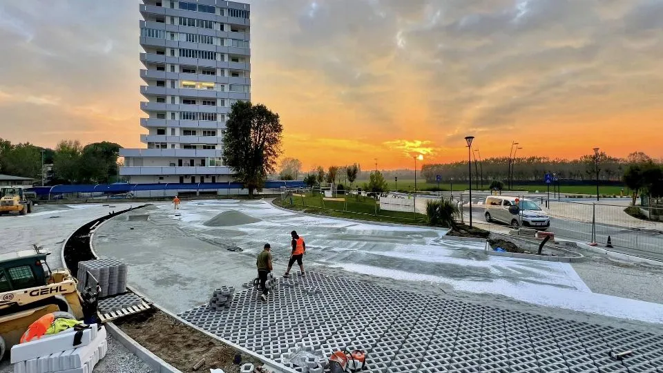 il parcheggio – giardino