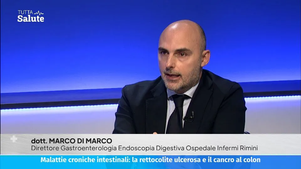 Il Primario di Gastroenterologia dottor Marco di Marco
