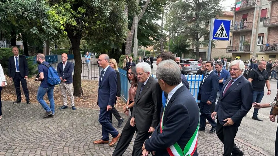 L’arrivo del Presidente Mattarella a Forlì