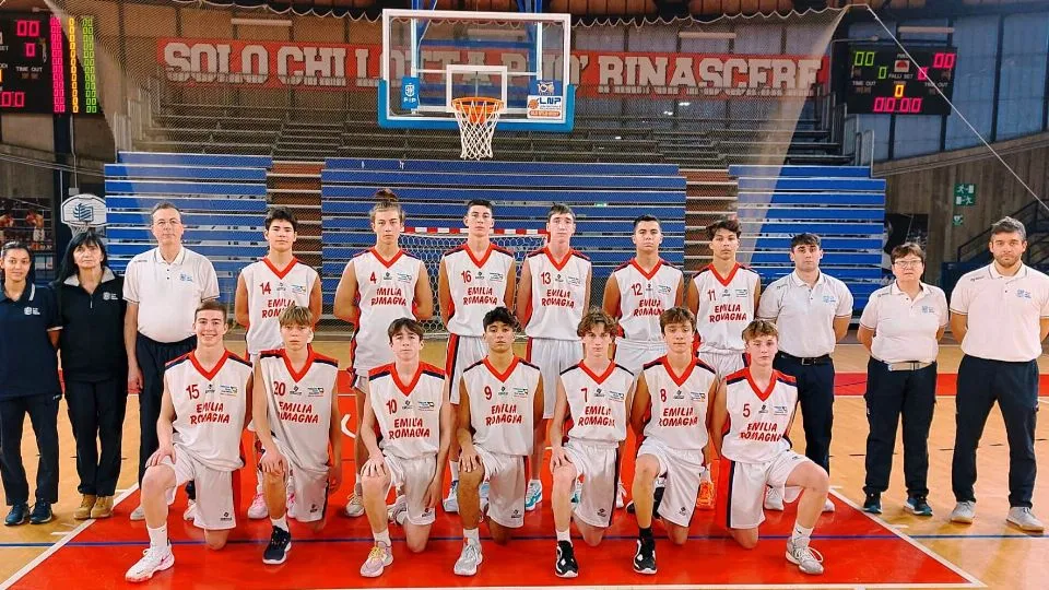 La rappresentativa U15 maschile dell’Emilia-Romagna