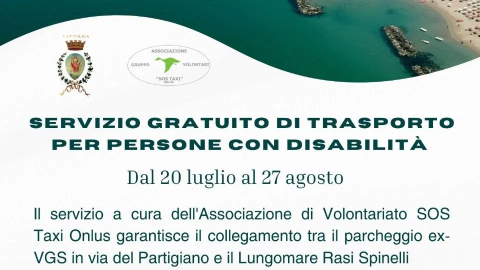 servizio trasporto gratuito