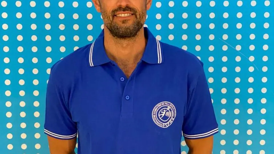 Il CT della Nazionale sammarinese U18 F., Cristiano Lucchi