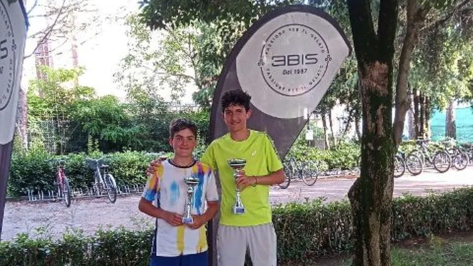 I finalisti del torneo Under 16 al Ct Cicconetti