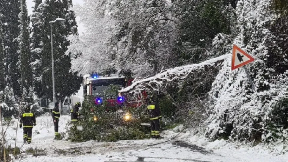 l’intervento in via Covignano
