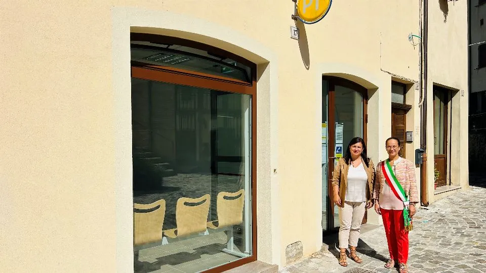 l’ufficio postale di Verucchio