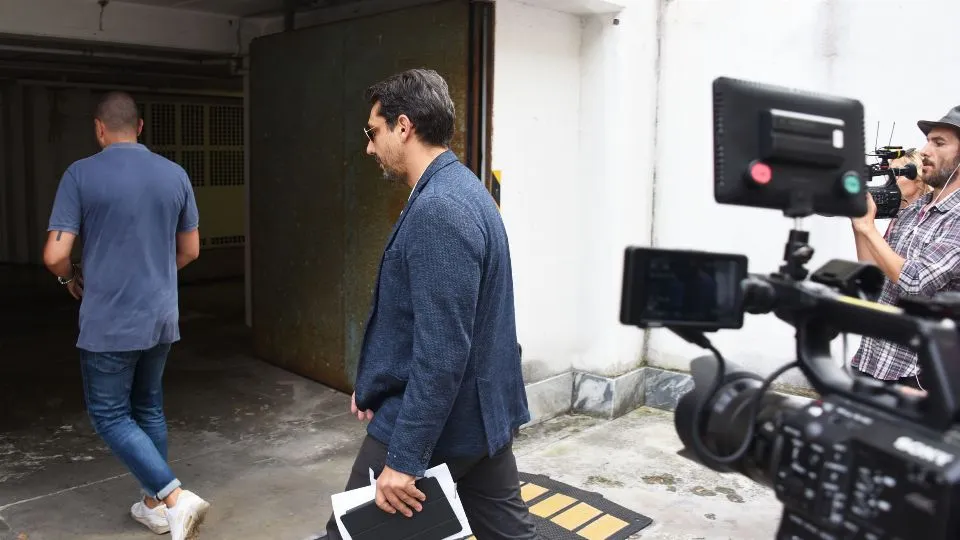 il capo della Mobile, Dario Virgili, in uno dei tanti sopralluoghi
