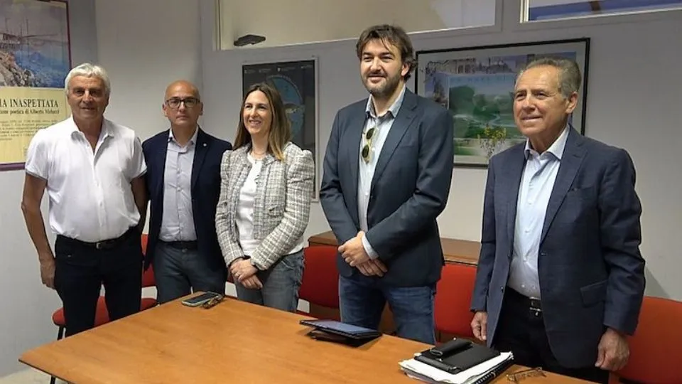 la conferenza stampa della minoranza consigliare a Rimini