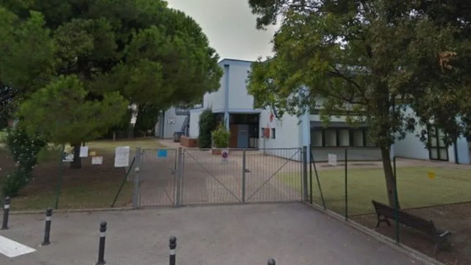 la scuola elementare Boschetti con cui sarà collegata la pista ciclabile