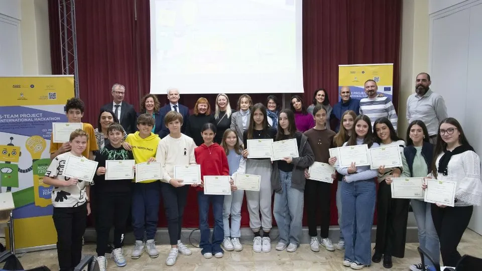 Rimini; 24/11/2023: Karis Foundation, S-Team Project, premiazioni
©Riccardo Gallini /GRPhoto