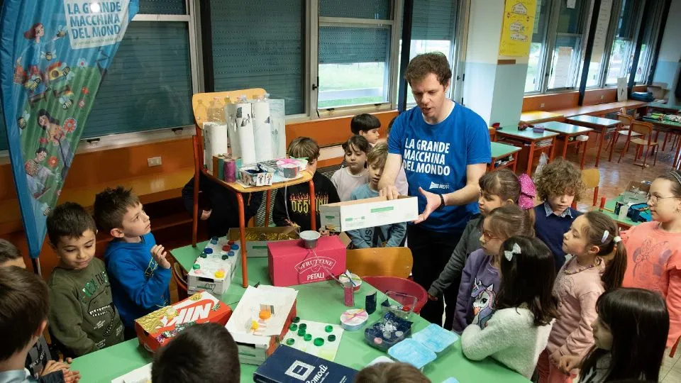un laboratorio