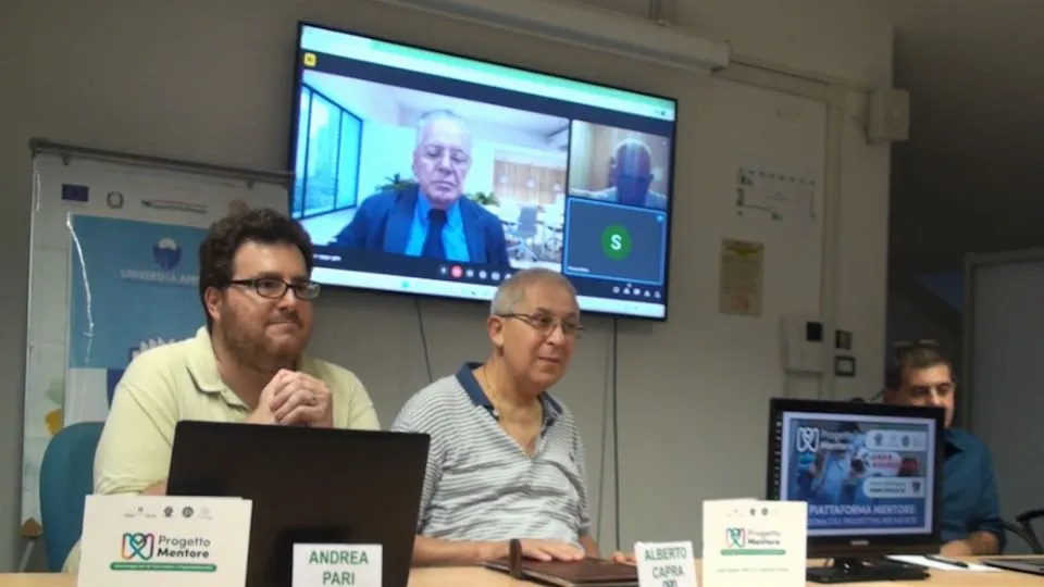 Un momento della presentazione riminese
