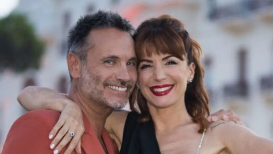 Nek e Andrea Delogu