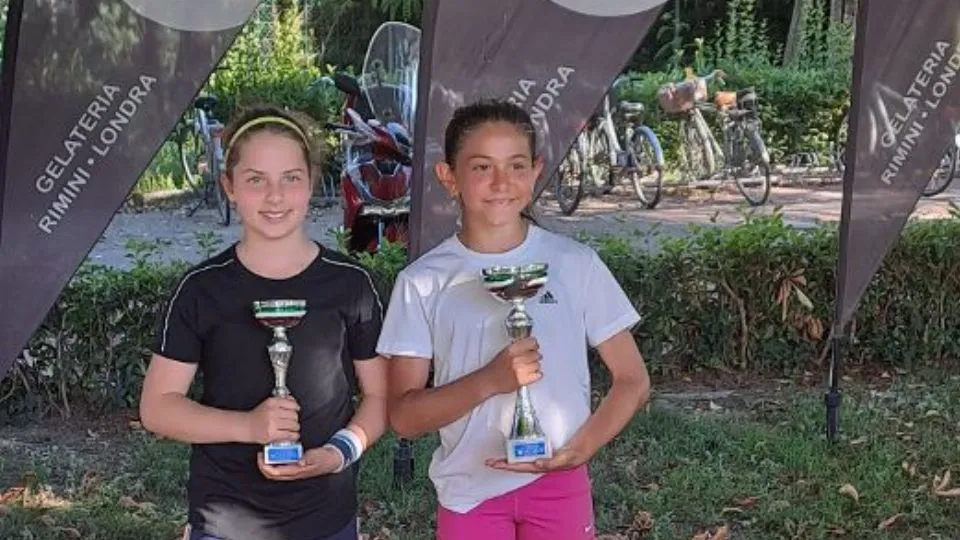 Le finaliste dell’Under 12 femminile al Ct Cicconetti