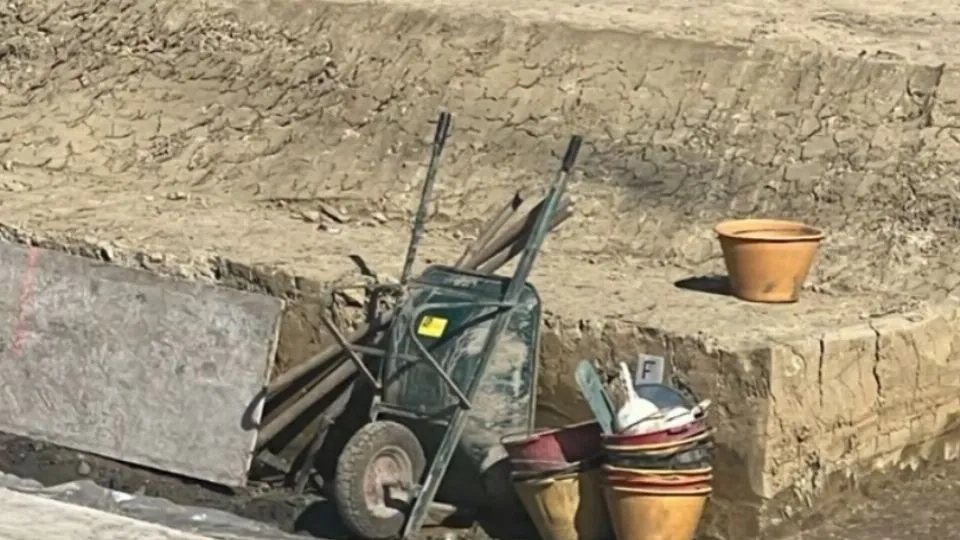 il cantiere
