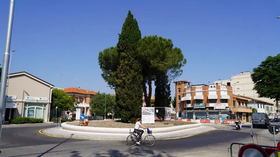 la rotatoria Bigno