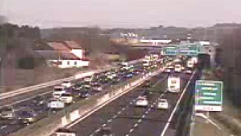 l’A14 nel tratto riminese