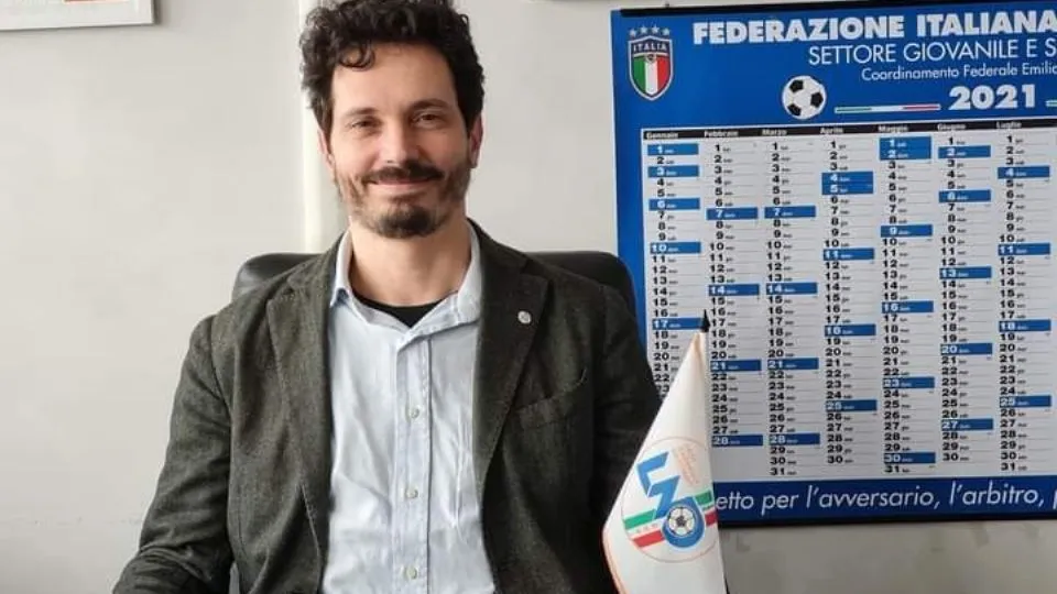 Simone Alberici, presidente del CRER FIGC LND