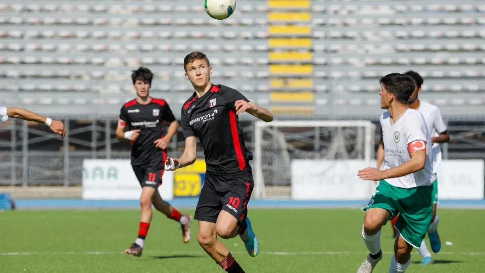 Edoardo Lonardo in gol con la Primavera