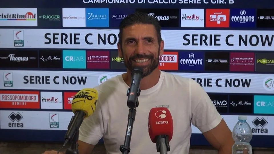 Gabriel Raimondi, allenatore della Rimini Calcio