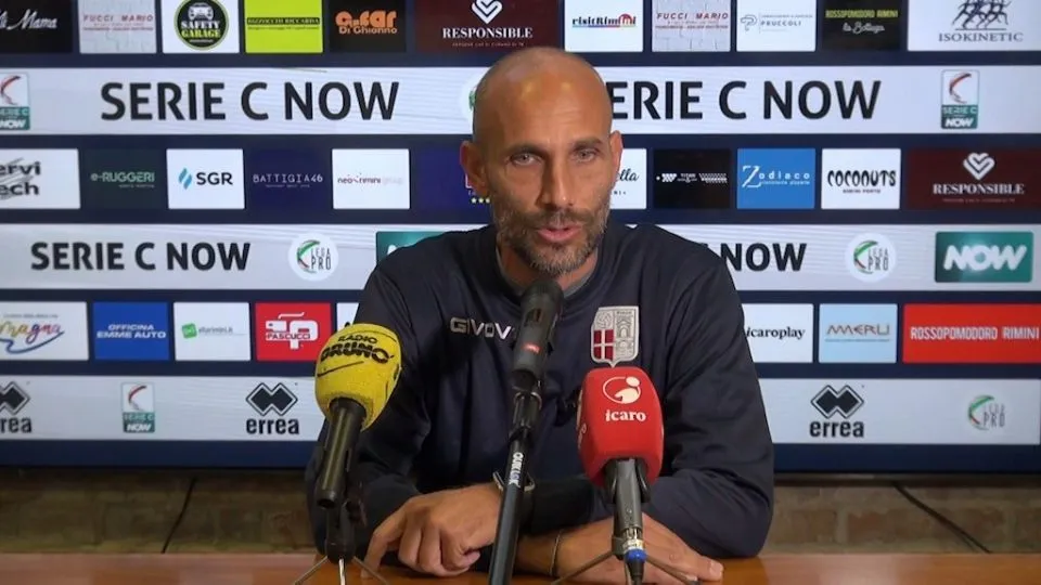 Emanuele Troise, allenatore del Rimini F.C.