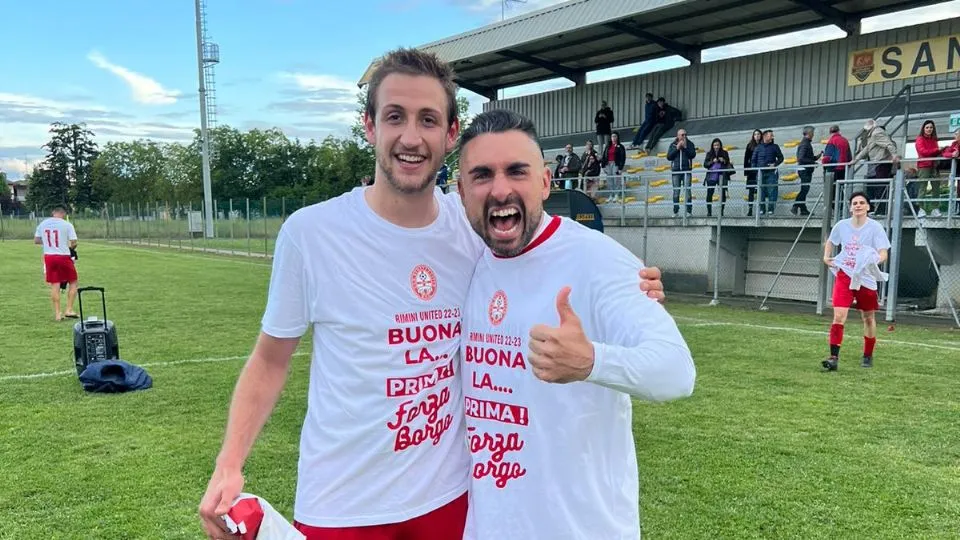 Giorgini e bomber Sagliocco