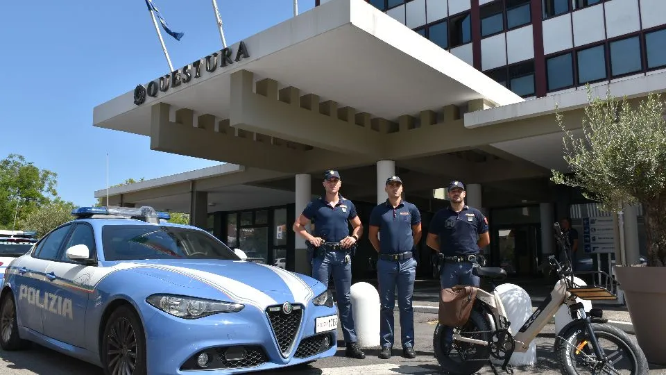 la Polizia di Rimini