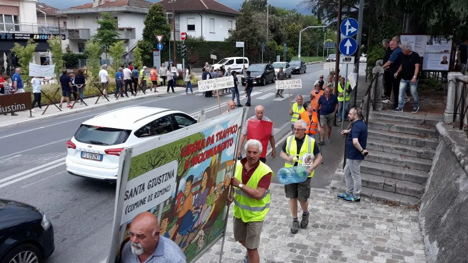 il corteo
