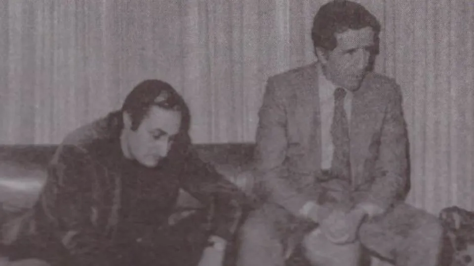 Marino Ferri con Helenio Herrera